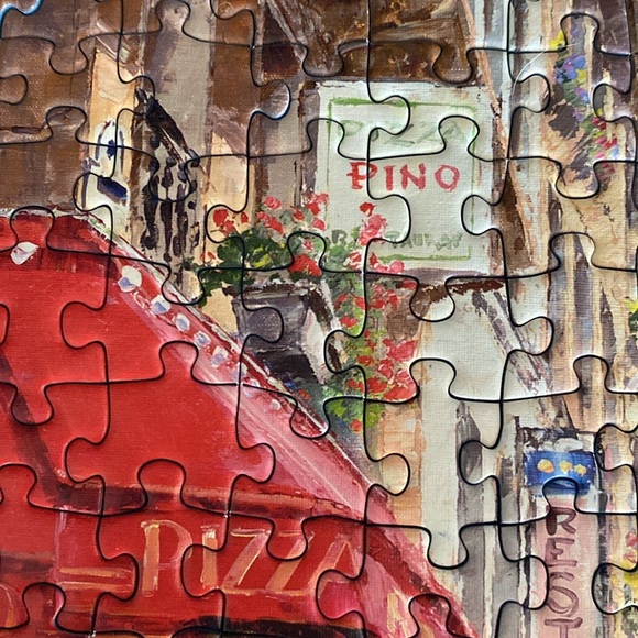 Ravensburger 500 piece puzzle “Quaint Shops” 2010 by Sam Park - Picture 5 of 7